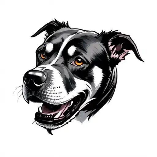 marine devil dog tattoo design idea