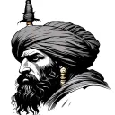 Sikh Warrior tattoo design idea