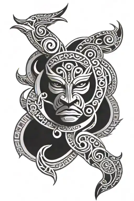 Arawak Tribal Tattoo tattoo design idea