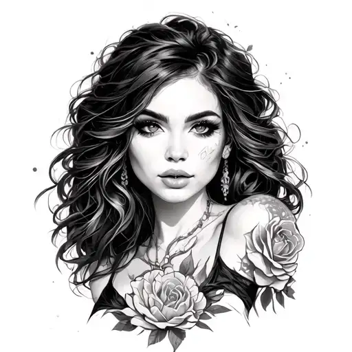 Lana Rhodes tattoo design idea