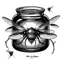 Alice In Chains Jar Of Flies tattoo design idea