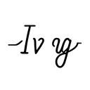 "I v u g" Initial intermediary tattoo design idea