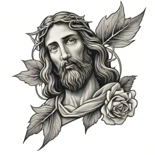 god , new beginning, changing , Jesus tattoo design idea