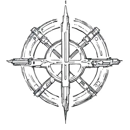 elite dangerous logo tattoo design idea
