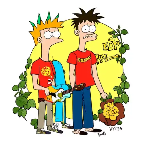 ed, edd n eddy tattoo design idea