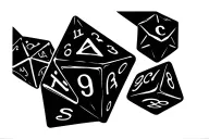 dnd d20 dice tattoo design idea