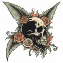 death date gpa tattoo design idea