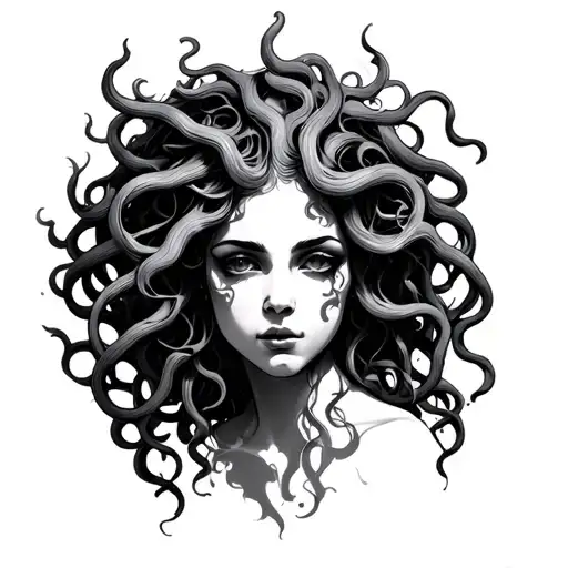 Medusa Sexual Assault Survivor tattoo design idea