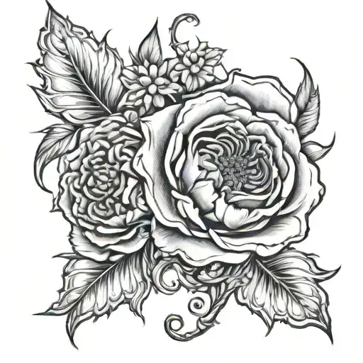 and Eliza James Annie B tattoo design idea