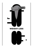 "- " Weight Loss tattoo design idea
