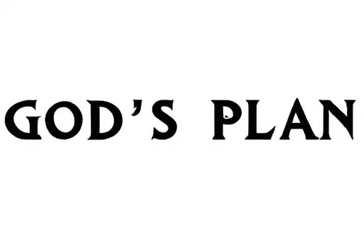 "God's plan" tattoo design idea