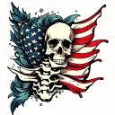 Spinal tattoo design idea