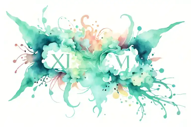 XXVI • IX • MMXXIV tattoo design idea