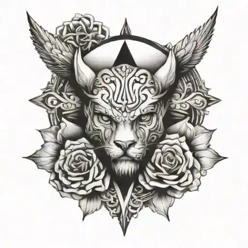 Name Arthur miguel angel tattoo design idea