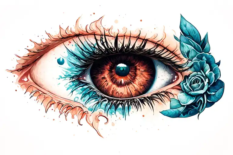 anxiety mental health tattoo design idea