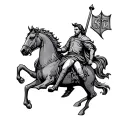 St George tattoo design idea