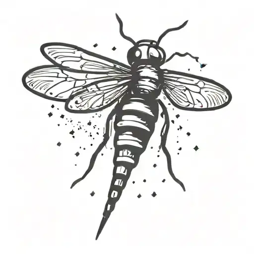 Firefly with Pinata hanging from its leg tattoo design idea