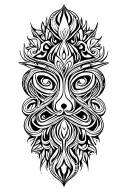 czesh tribal tattoo design idea