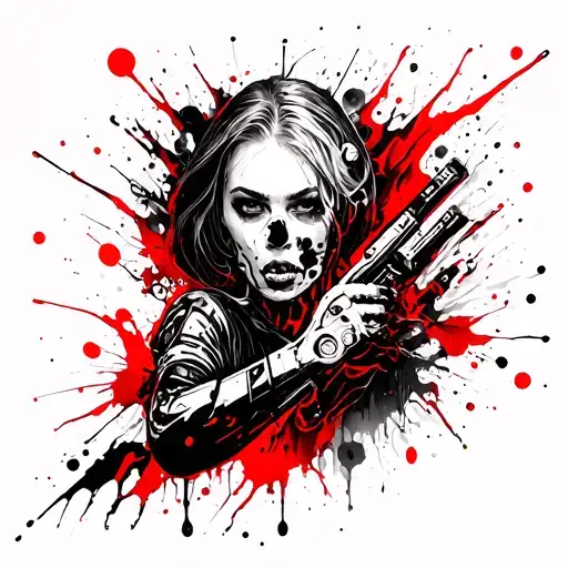 bio mechanical sleeve tattoo design idea