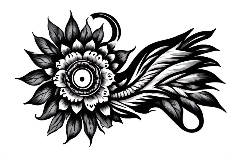 nepali cultural tattoo design idea