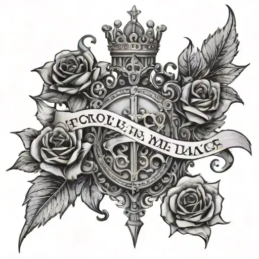 Forsake all religions and take refuge in Me alone. I will save you from all sins. Do not grieve tattoo design idea