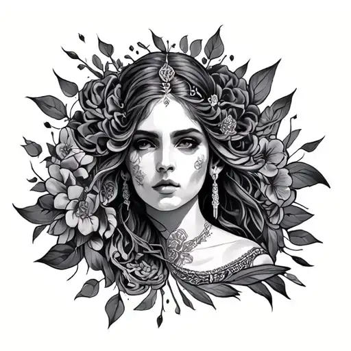 polynisian leg sleeve tattoo tattoo design idea