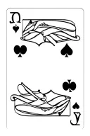 king and queen card poker music tattoo design idea