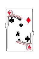 king and queen card poker music tattoo design idea