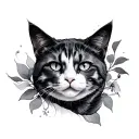 Cataleya tattoo design idea