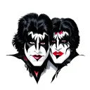 Kiss Band tattoo design idea