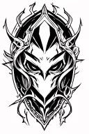 Abeldo,overlord anime inspired tattoo design combining tattoo design idea