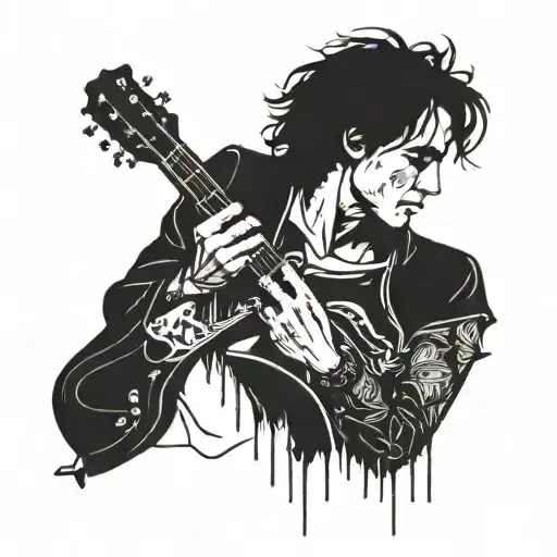 Jeff Buckley tattoo design idea