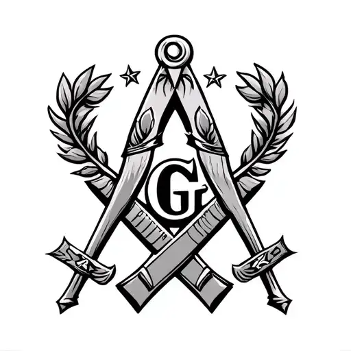 masons shriners tattoo design idea