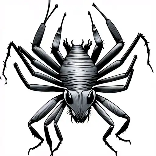 Florida stick bug wrapping around my ankle holding on for dear life  tattoo design idea