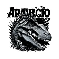 "Aparicio" spinosaurus tattoo design idea
