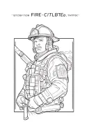 Firefighter tattoo design idea