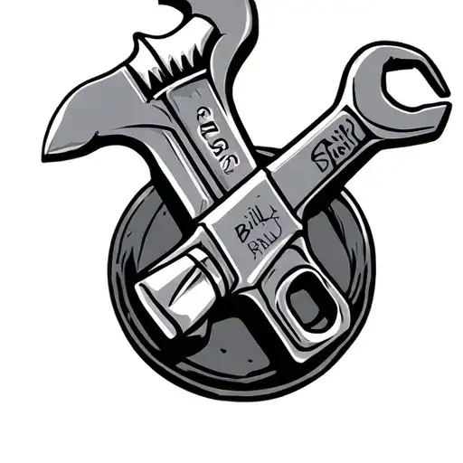spud wrench memorial for bill tattoo design idea