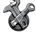 spud wrench memorial for bill tattoo design idea
