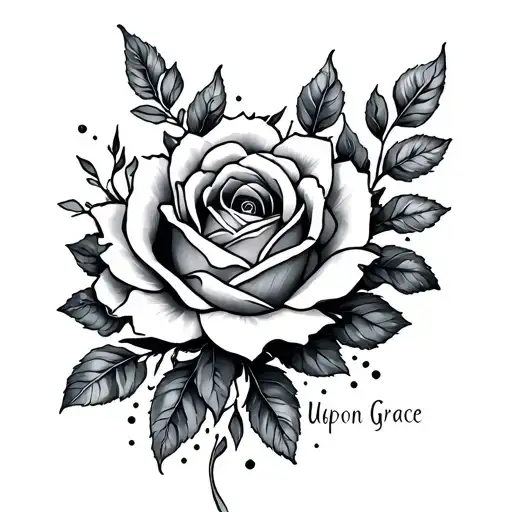 Grace Upon Grace tattoo design idea