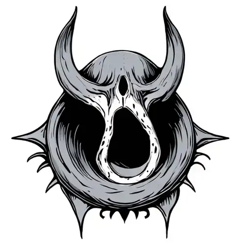 Butthole tattoo design idea