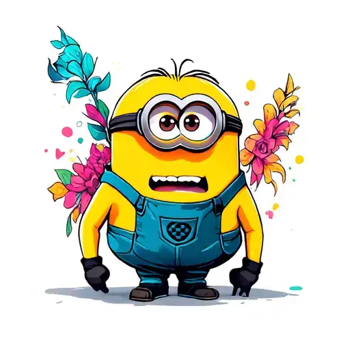 Minion tattoo design idea