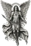 michael archangel tattoo design idea