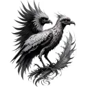 Ave fenix tattoo design idea