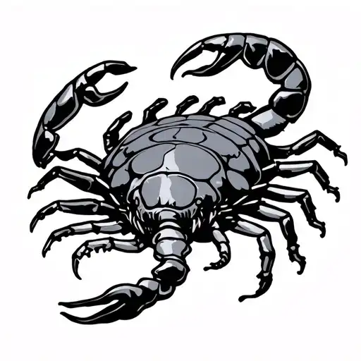 Theodore J Doorenbos 1991 Scorpio tattoo design idea