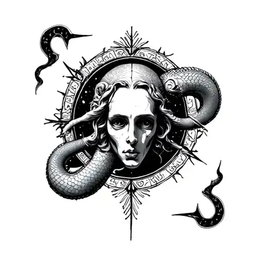 Ophiuchus tattoo design idea