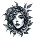 Long Skinny tattoo design idea