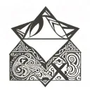 A tattoo representing the bond between family members, incorporating the dates June 23 2012, March 13 2014, November 27 1986, and October 9 1987 tattoo design idea