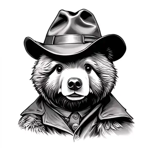 Paddington Bear tattoo design idea