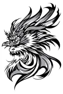 shogun era, tribal tattoo tattoo design idea
