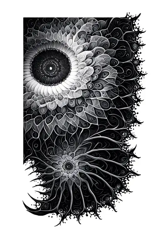 Mandelbrot Set tattoo design idea